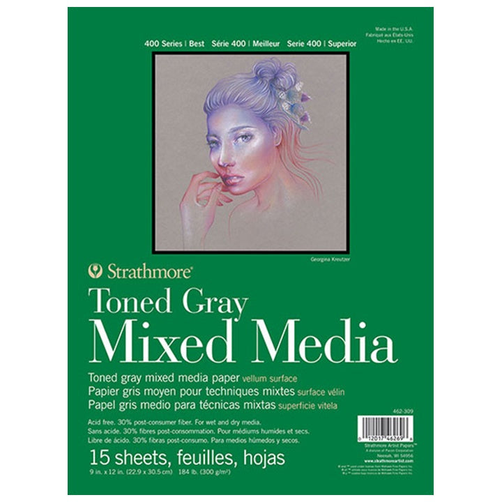 Strathmore Carta  Mixed media Grigio | selezionare le dimensioni