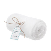 Striscia di peluche 15 cm x 1 m | Varie tonalità | Varie tonalità - Bianco