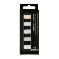 Pastelli secchi Rembrandt 5 pezzi – Light Greys