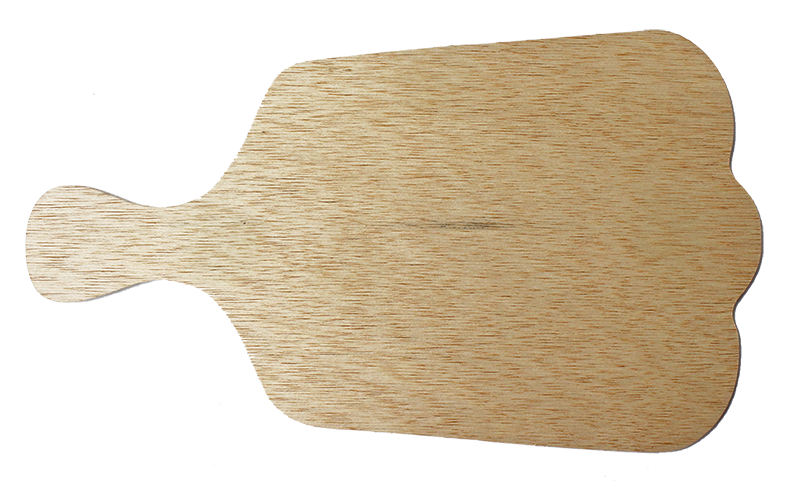 Tagliere in legno Pentart 19 x 34 cm