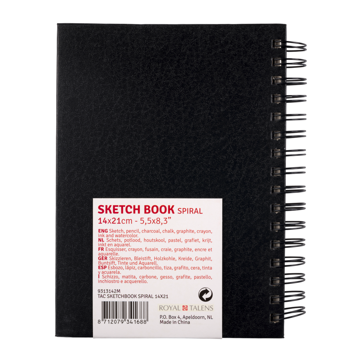 ROYAL TALENS blocco da schizzo Art Creation 14 x 21 cm, 110 g/m², 80 fogli