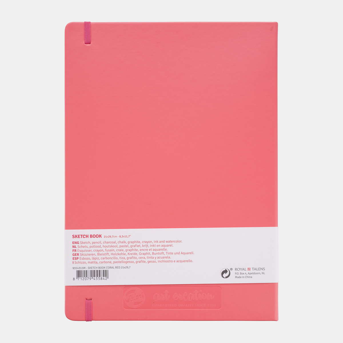 Blocco da disegno ROYAL TALENS Art Creation Coral 21 x 30 cm 140 g 80 fogli copertina rigida