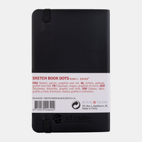 Blocco da disegno ROYAL TALENS Talens Art Creation DOT Black 9 x 14 cm, 80 fogli