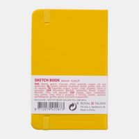 Sketchbook Talens Art Creation Golden Yellow 9 x 14 cm, 140 g, 80 fogli - copertina rigida