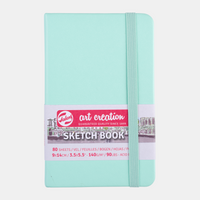 Sketchbook Talens Art Creation Mint 9 x 14 cm, 140 g, 80 fogli - copertina rigida