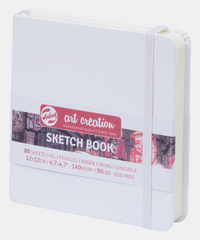 Sketchbook ROYAL TALENS Art Creation bianco 12 x 12 cm, 140 g/m², 80 fogli, copertina rigida