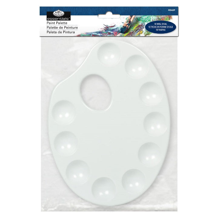 Tavolozza ovale 22.5 x 17 cm