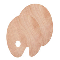 Tavolozza ovale in legno | misure diverse