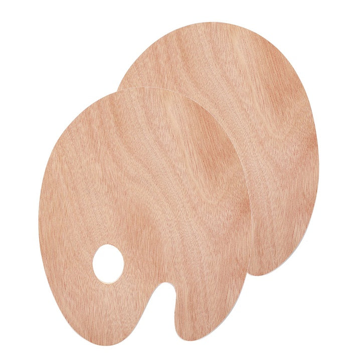 Tavolozza ovale in legno | misure diverse
