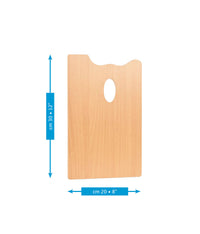 Tavolozza per pittura rettangolare MABEF 20 x 30 cm