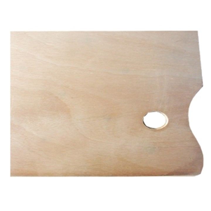 Tavolozza rettangolare in legno per pittura | misure diverse