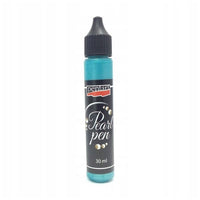 Penna con perle liquide - PEARL PEN – 18743 - turchese