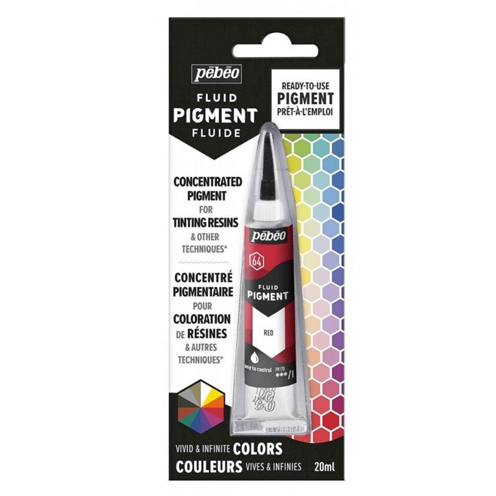 Pigmento liquido Pebeo 20 ml – red