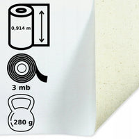 Tela da pittura in rotolo Phoenix in cotone 280 g/m² 0,914 x 3 m