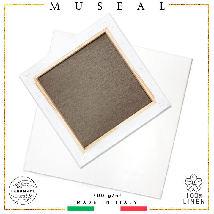 Tela di lino su telaio MUSEAL | sceglie dimensioni