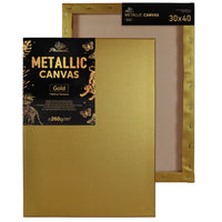 Tela metallizzata Phoenix dorata 30 x 40 cm