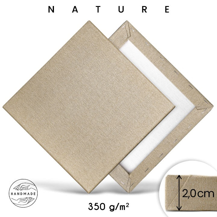 Tela per pittura con telaio NATURE | varie dimensioni