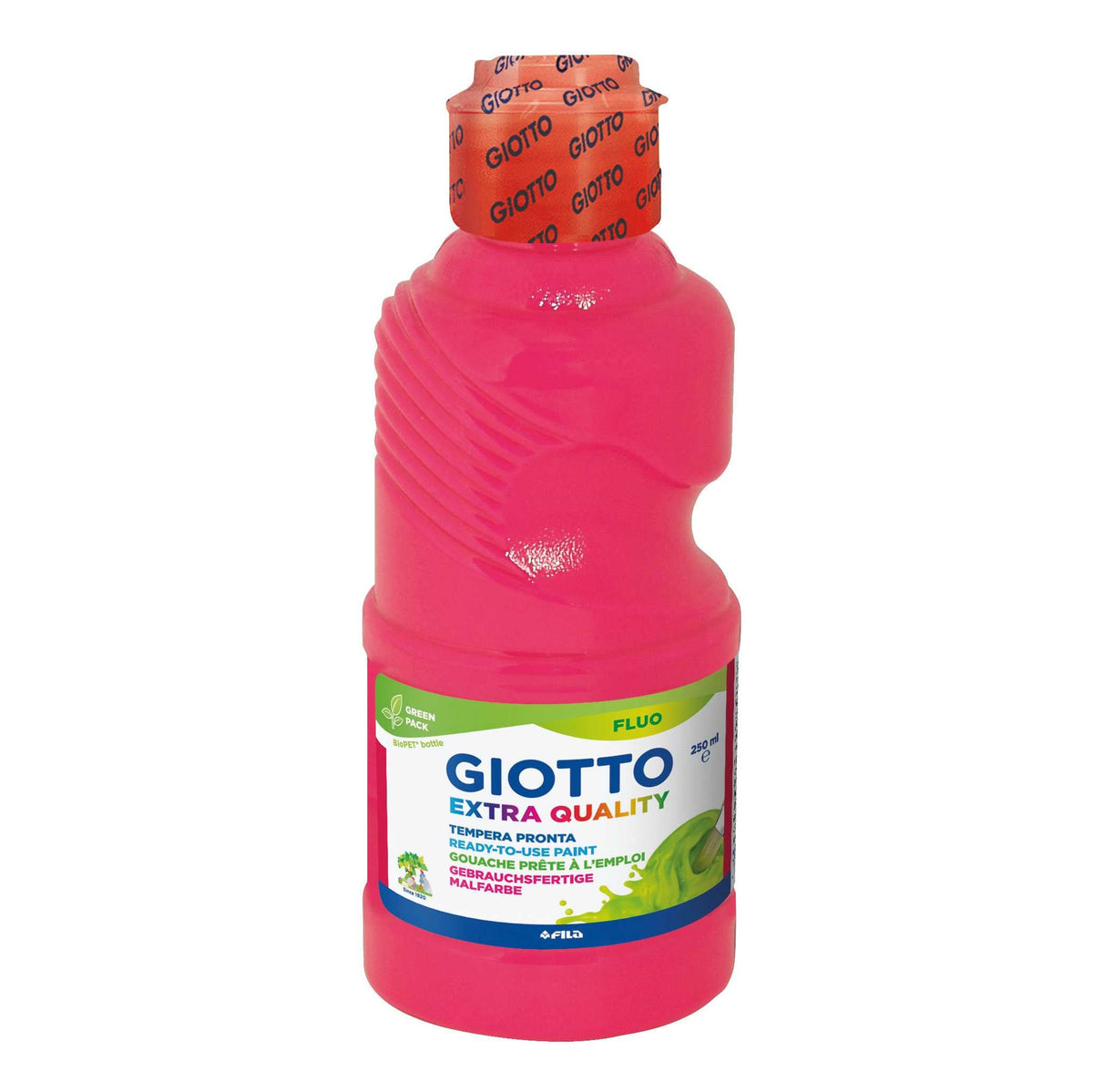 Tempera fluorescente GIOTTO Extra Quality Fluo 250 ml – rosa