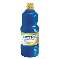 Tempera pronta all'uso GIOTTO School Paint 1000 ml – blu