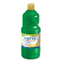 Tempera pronta all'uso GIOTTO School Paint 1000 ml – verde