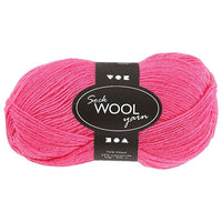 Lana sottile - per calze 200 m – rosa