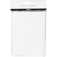 Tessuto da ricamo AIDA 50x50 cm 35 quadretti da 10 cm