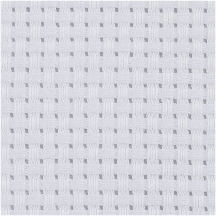 Tessuto da ricamo AIDA 50x50 cm 35 quadretti da 10 cm