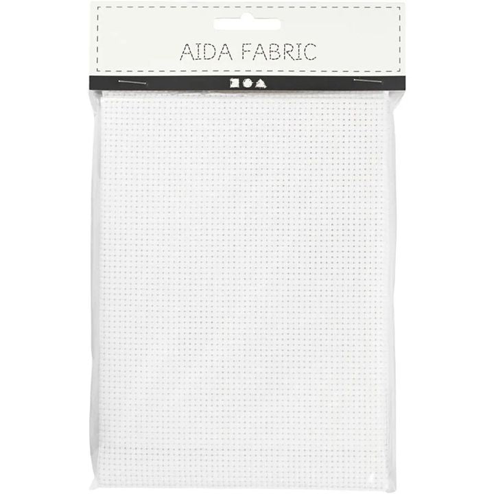 Tessuto da ricamo AIDA 50x50 cm 43 quadretti da 10 cm