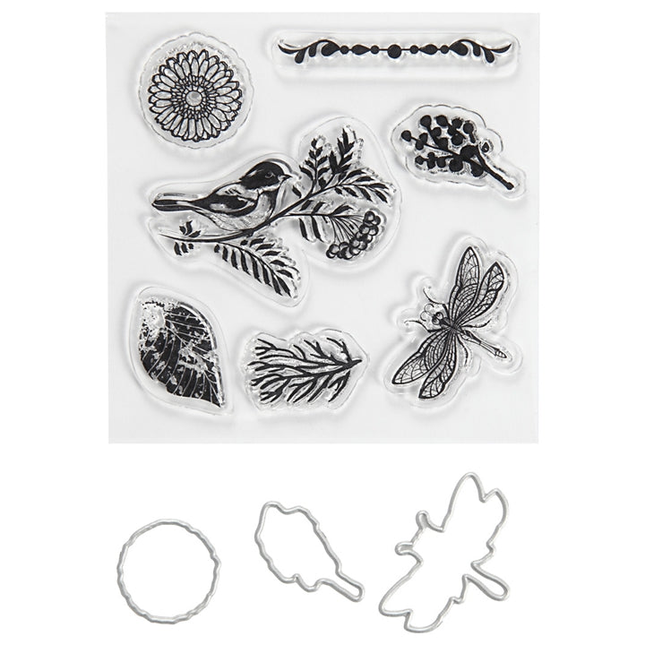 Timbri trasparenti e modelli di taglio - Fauna e flora