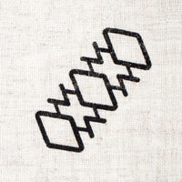 Timbro in legno ROSA TALENT n. 10 Geometria 7x3 cm