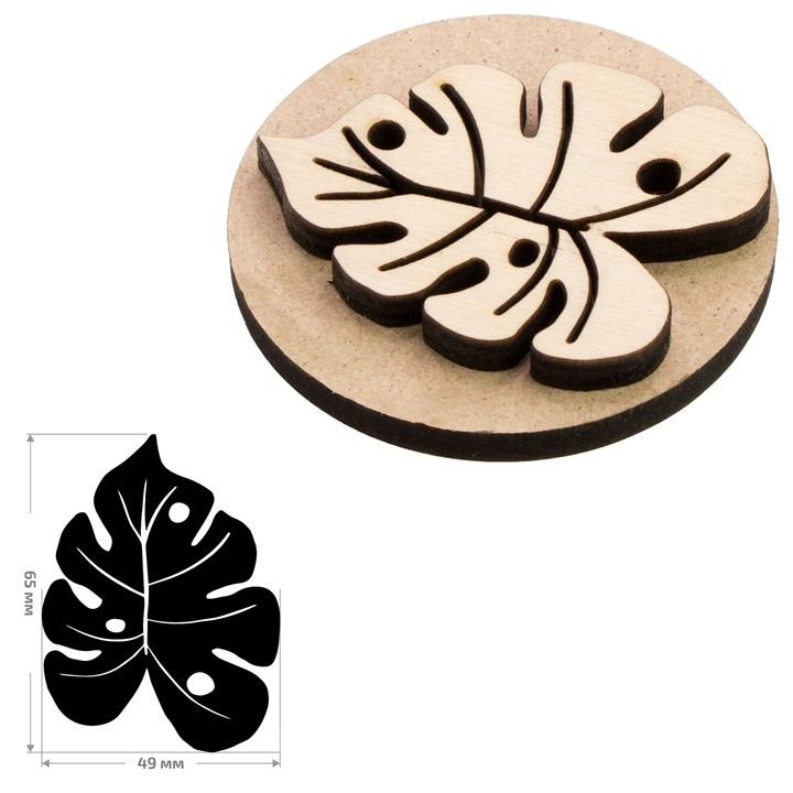 Timbro in legno ROSA TALENT n. 18 Botanico 5x6,5 cm
