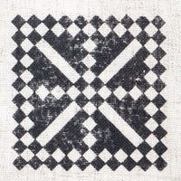 Timbro in legno ROSA TALENT n. 2 Geometria 7,5x7,5 cm