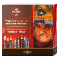 Toison D'Or Pastelli morbidi PORTRAIT / 48 pz.