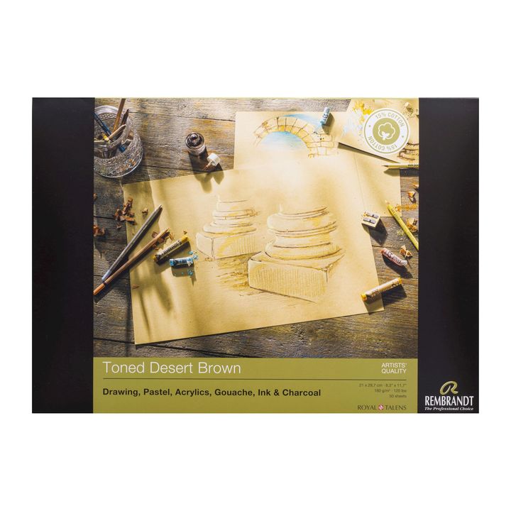Carta colorata Rembrandt Desert Brown - scegli | formati diversi - A4