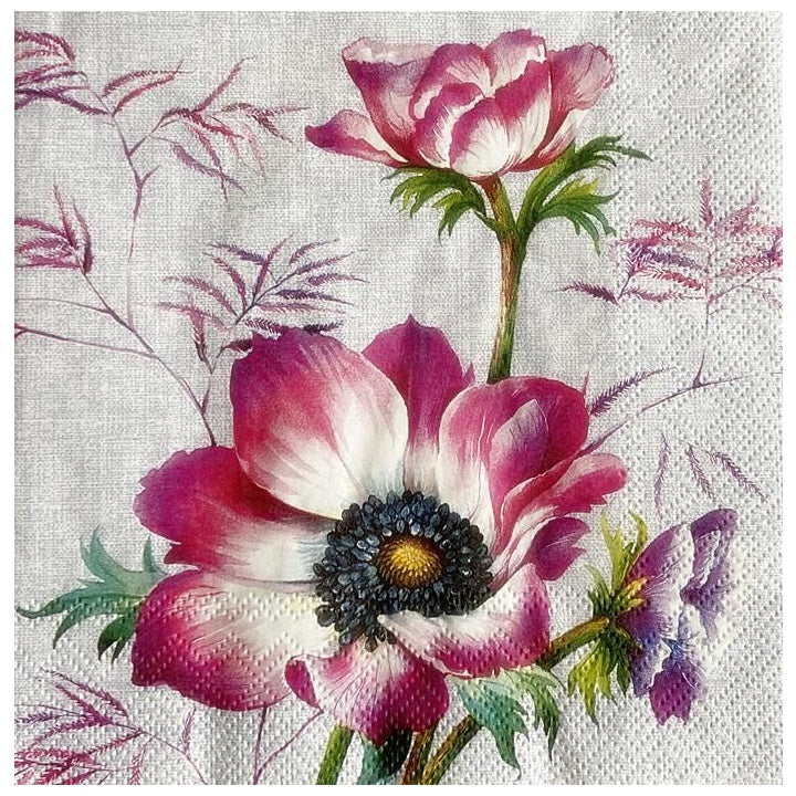 Tovaglioli a decoupage artistico