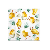 Tovaglioli a decoupage - Chicken in Eggs - 1 pezzo