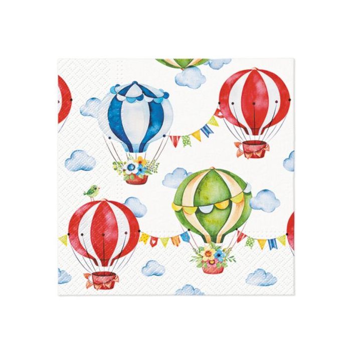 Tovaglioli a decoupage - Lovely Cirkus - 1 pezzo