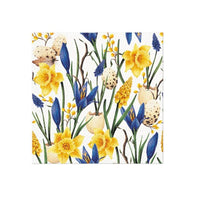 Tovaglioli a decoupage - Muscari with Daffodils - 1 pezzo