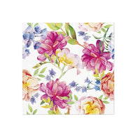 Tovaglioli a decoupage - Orchid with Peony - 1 pezzo