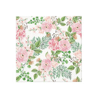 Tovaglioli a decoupage - Rose hip flowers - 1 pezzo