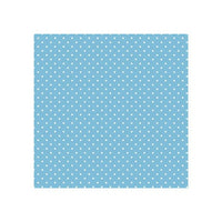 Tovaglioli a decoupage - White Dots on Blue - 1 pezzo