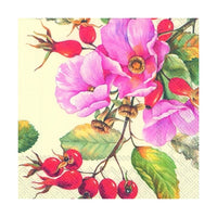 Tovaglioli eco decoupage Wild Rose - 1 pezzo