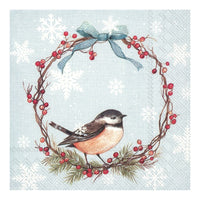 Tovaglioli eco per decoupage Chickadee - 1 pezzo