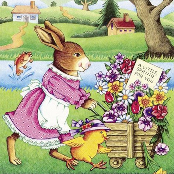 Tovaglioli per decoupage A little Spring for you - 1 pezzo
