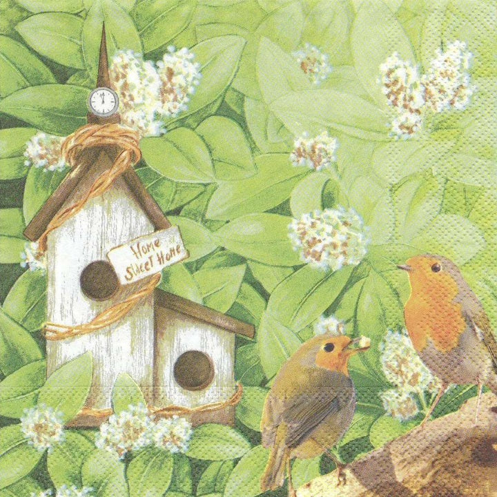 Tovaglioli per decoupage Birds Wedding - 1 pezzo