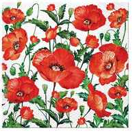 Tovaglioli per DECOUPAGE Flanders Poppy- 1 pezzo