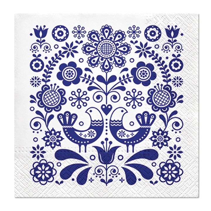 Tovaglioli per decoupage Folk Stamp - 1pz
