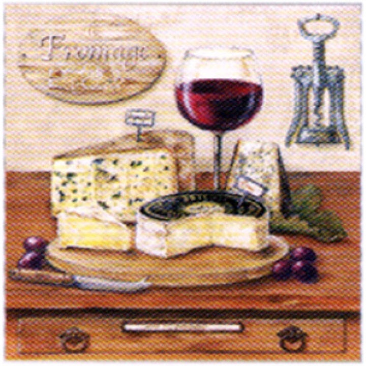 Tovaglioli per DECOUPAGE Fromage - 1 pz