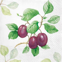 Tovaglioli per decoupage Garden Plum - 1 pezzo
