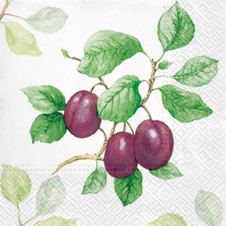 Tovaglioli per decoupage Garden Plum - 1 pezzo